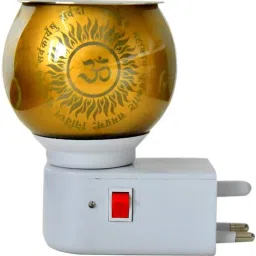 ZADLAXAR 1 Aroma Diffuser Kapoor Dani | Camphor Diffuser Incense Burner Holder Kapoor Dan Night lamp Diffuser image 2