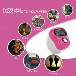 aim emporium Mini Hand Tally Counter Size Standard 5 Digits Digital Tally Counter image 3