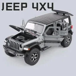 zuuluzrs 7 Door Jeep Wrangler Toy Car 1/32 Die-cast Best Gift Toy For Kids-picture-43