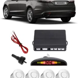 GS140 Silver Car Reverse Parking Sensor with LED Display 4 Sensor G140 Parking Sensor-image-102