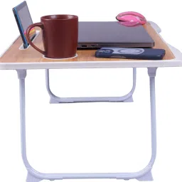 wifty Portable & Foldable Study Table for Kids | Work from Home Table | Sturdy Design Wood Portable Laptop Table image 4