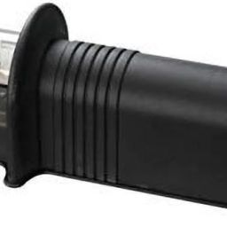 Knife Sharpener 6.25"x 2.25"x 2.25" Black Knife Sharpening Steel-image-2