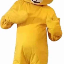 BGT - In Demand Smart Yellow Teddy Bear Mascot Costume For Parties Elders Halloween Costume-image-42