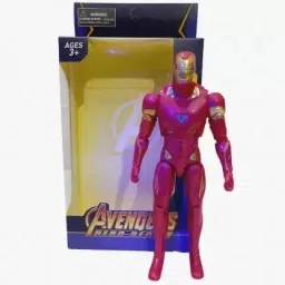 Action Figure Toy Set for Kids with LED Light - Iron Man Titan Hero Series-image-50