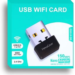 HexaGear USB WiFi Adapter with Strong Antenna for Laptop Computer Desktop and Office PC USB Adapter-image-14