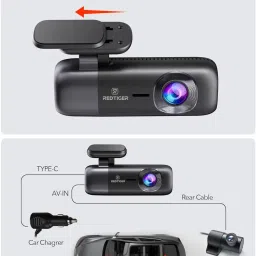 redtiger 4K Dash Cam Dashboard Camera System image 4
