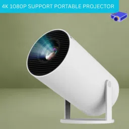 Frony Mini HD Projector for Home 4KSupport With Built-in App Netflix/Prime/YouTubeW47 (4500 lm / 1 Speaker / Wireless / Remote Controller) Portable Projector-48