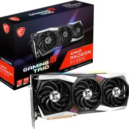 MSI Radeon RX 6800 GAMING X TRIO 16G GDDR6 16 GB AMD Radeon Chipset 256 bit 2155 MHz Graphics Card-31