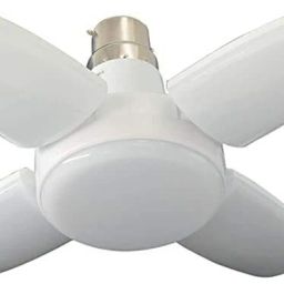 4 Blade Fan Shape LED Light Bulb 25W and B22 Holder with Ultra Bright (White) Pendants Ceiling Lamp-image-71