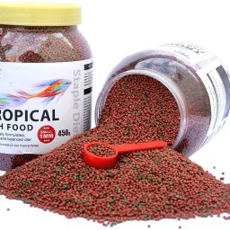 Fish Food for Aquarium with 26% protien Daily Nutrition for Health and Growth Shrimp 0.45 kg Dry Adult, New Born, Senior, Young Fish Food-image-13