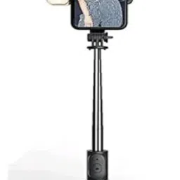 BUFONA Selfie Stick Tripod with Fill Light, All in One Extendable Remote Selfie Stick Tripod, Tripod Kit, Monopod, Monopod Kit, Tripod Clamp-36