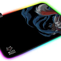 EVOFOX Falcon LX35 with 12 RGB Effects, Non-Slip Rubber Base & Touch Controls Mousepad-11