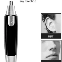UYTR Battery Powered Nose Hair Trimmer Nose Ear & Eyebrow Hair Removal Kit Fully Waterproof Grooming Kit 60 minRuntime 1 Length Settings-image-82