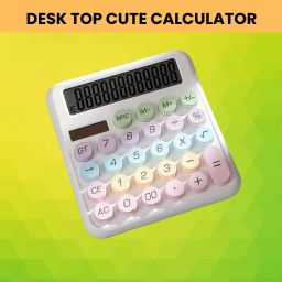Desktop Calculator, 12-Digit Large LCD and Large Buttons for Office, Homes R220 Basic Calculator-image-70