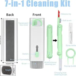 new sparsh Parini 7 in 1 Electronics Cleaning Tool for Computers, Laptops, Mobiles for Computers, Laptops, Gaming, Mobiles image 3
