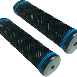 shrenik Cycle Mudguard Reflective Tape with Handle Bar Grip Combo Blue for Bicycle Bikes Clip-on Front & Rear Fender image 3