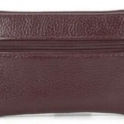 Women Casual Maroon Genuine Leather Wallet-image-80