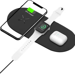 unigenaudio 300 3-in-1 Wireless Charging Mat For iWatch/Airpods/ Charging Pad-picture-22
