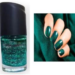 low price green nail polish pack of 1 green-image-10