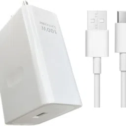 ryumux 100 W SuperVOOC 8 A Wall Charger for Mobile with Detachable Cable-image-14