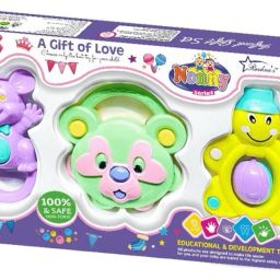 Baby Rattle Toys (Set of 3) Rattle-image-1