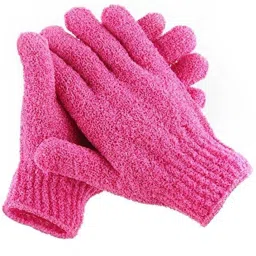 Set Of 2 Pair Bath Gloves Spa Massage Body Scrubber Cleaner-picture-26