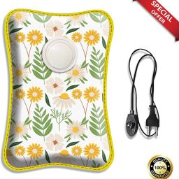 Premium Cordless Heat-Pouch for Instant Pain Relief Gel Filled PVC Electric 1 L Hot Water Bag-image-26