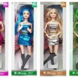 Charming Beautiful Cute Foldable Doll for Girls (Color and Design May Vary)-picture-31