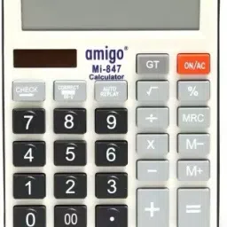 uratech AMIGO 847 Basic Calculator with New Design BasicCalculator image 4