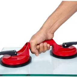 Glass Suction Cup Red Plastic Double-Head Glass Puller Lever Tool-image-5