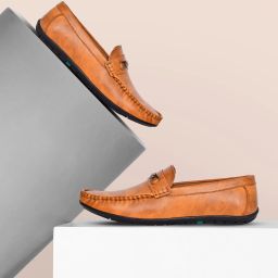 Latest Collection of Trendy||Stylish Casual Loafers Synthetic Leather For Man Loafers For Men-image-29
