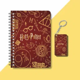 A5 DIARY + KEYCHAIN A5 Notebook RULED 160 Pages-3