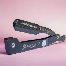 Gentleman Matte Black Shaving Razor, Men & Women-picture-42