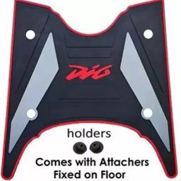 SKJ002- DIO BS6 Multi-Color Bike Mat Scooty Mat Two Wheeler Footmat For Honda Dio Two Wheeler Mat-image-49