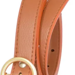 Women Casual, Formal, Evening, Party Tan Synthetic Belt-image-59