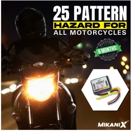 oberoi's traders Front, Rear Flasher Indicator Light for Universal For Bike image 2