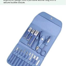 Manicure Set Nail Clipper Kit - 16 Pieces Stainless Steel Manicure Kit-image-54