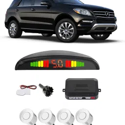 PKNA1036 White Car Reverse Parking Sensor with LED Display 4 Sensor PKNA1036 Parking Sensor-picture-20