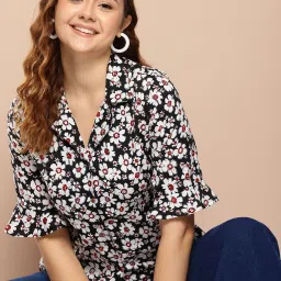 Women Regular Fit Printed Casual Shirt-image-23
