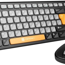 Portronics POR 2113 Wireless Standard Laptop Keyboard Compatible with Desktop, Laptop, Mac Easy to Use,Plug and Play,Quick, Comfy Durable body-25