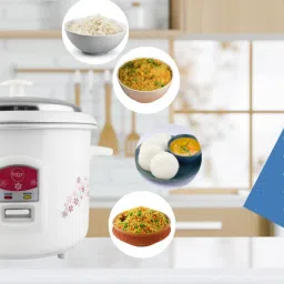 easy RC1.8 Electric Rice Cooker with Steaming Feature image 5
