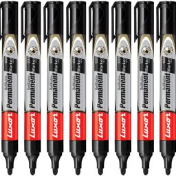 Refillable Black Permanent Marker-10