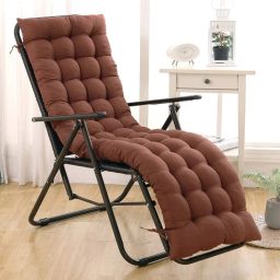 Luxury Microfibre Solid Chair Pad Pack of 1-image-66