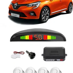 PKNA1100 White Car Reverse Parking Sensor with LED Display 4 Sensor PKNA1100 Parking Sensor-19