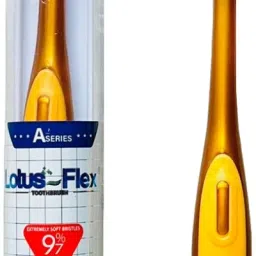 lotus flex Ultra Soft A-Series Toothbrush With Extremely Soft Bristles | 97% Softer Extra Soft Toothbrush image 3