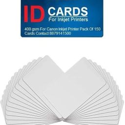 canoff Plain 150Pc. White PVC ID Cards For Canon G1000,G2000,G2010,G3000,G3010 Printers White Ink Cartridge-image-43