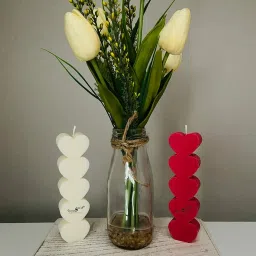 Scented Valentine Day Heart Shape Candle Candle-picture-6