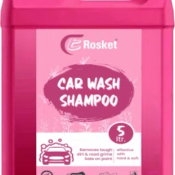 High Foaming Car Wash Shampoo With Added Silicones For Spot Cleaning - 5 Liter Car Washing Liquid-image-62
