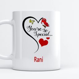 You Are So Special Rani Printed Coffee , I Love You Rani , Rani Name , Gift For Friends , Lovers , Valentine's day , Anniversary Gift , Happy Birthday Gift , Rakhi , Rakshabandhan , Happy Raakhi , Sister , Wife , Daughter , Women Day Gift Ceramic Coffee Mug-image-7