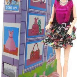 Charm Fashion Doll Set for Girls with Beautiful Dresses-image-49